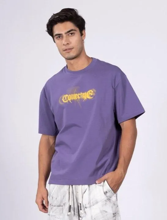 Collective Vibes Purple Tee