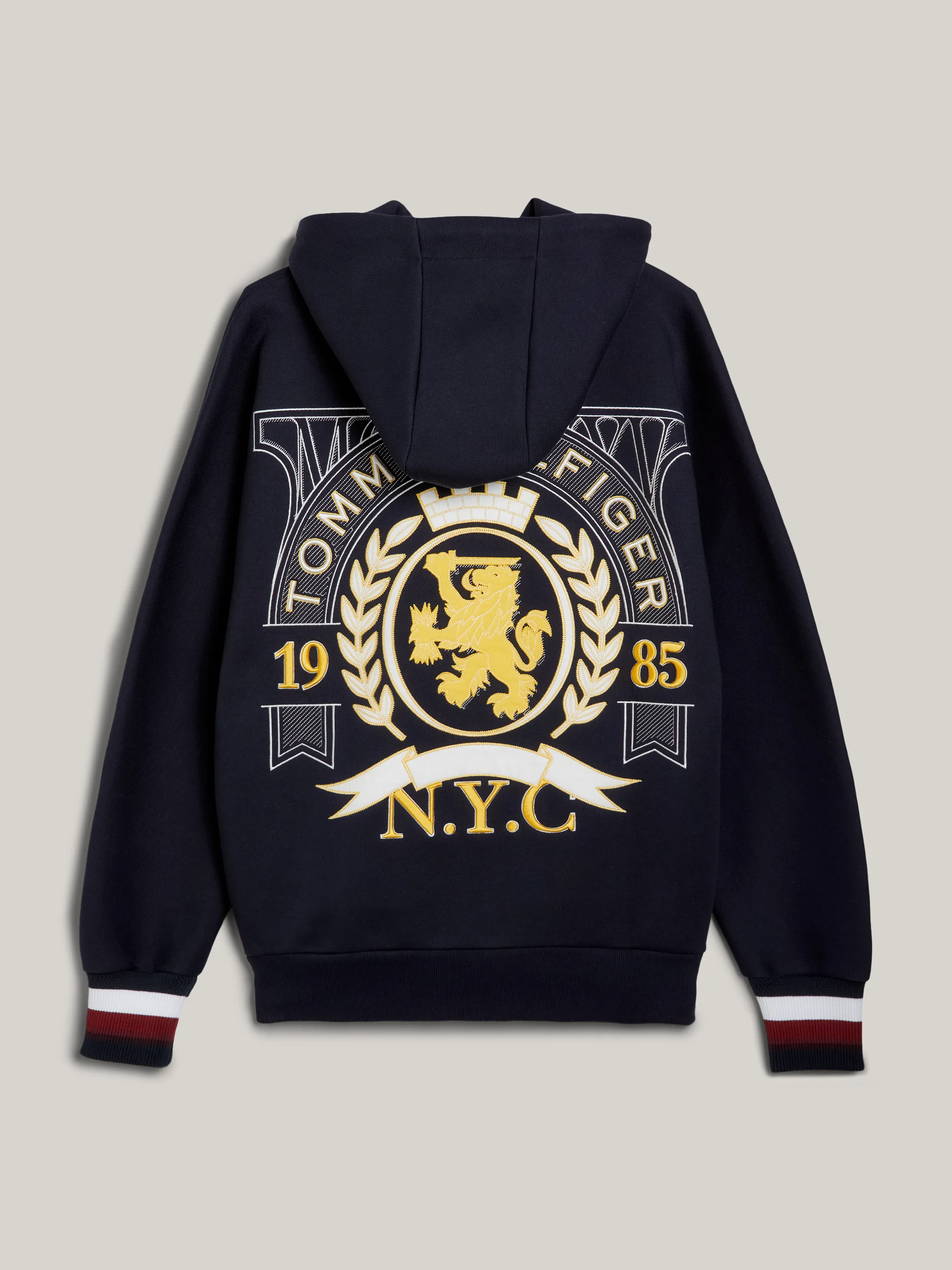 Crest Varsity Back Logo Boxy Hoodie | Sweatshirts & Hoodies | Tommy Hilfiger