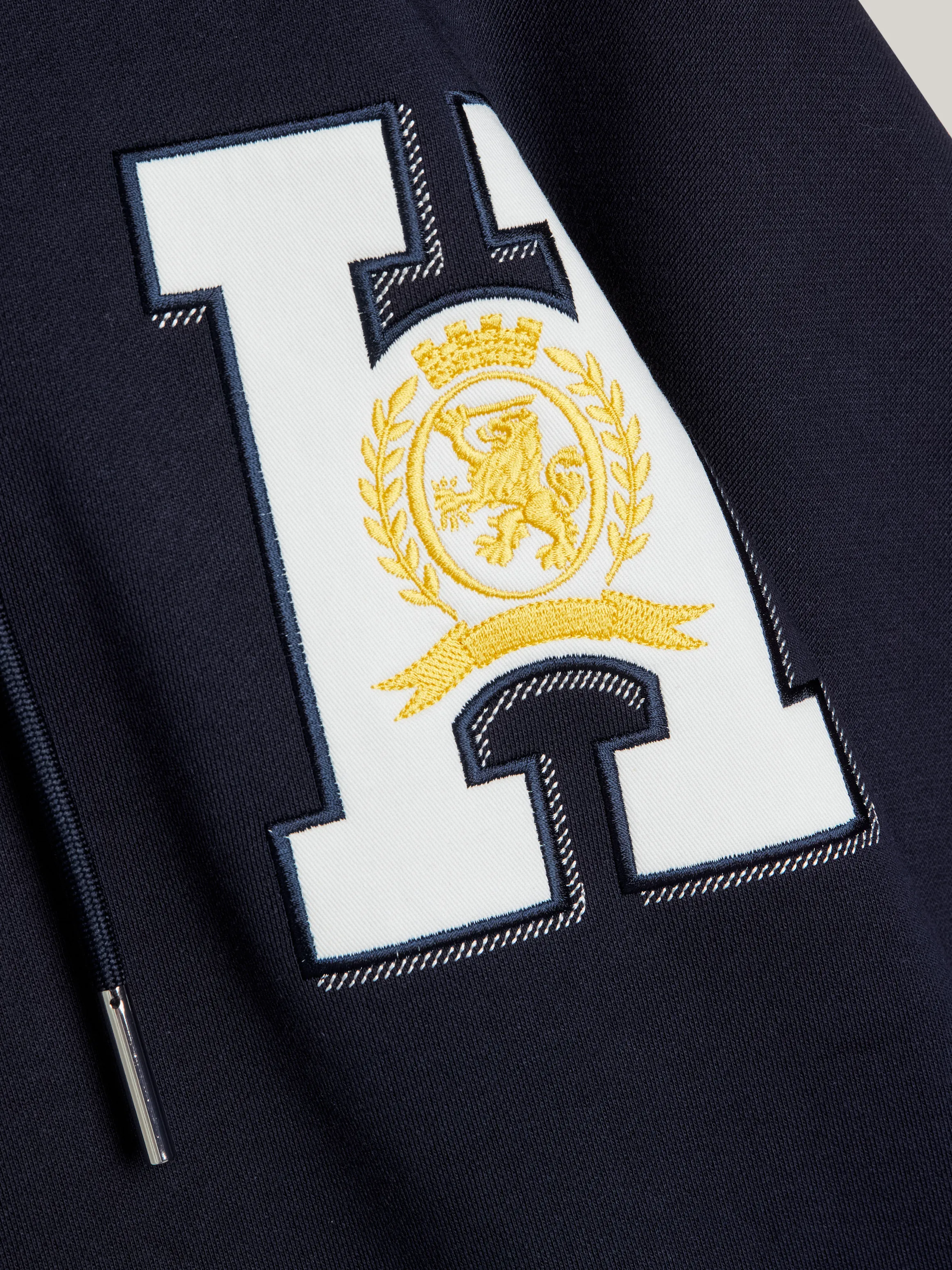 Crest Varsity Back Logo Boxy Hoodie | Sweatshirts & Hoodies | Tommy Hilfiger