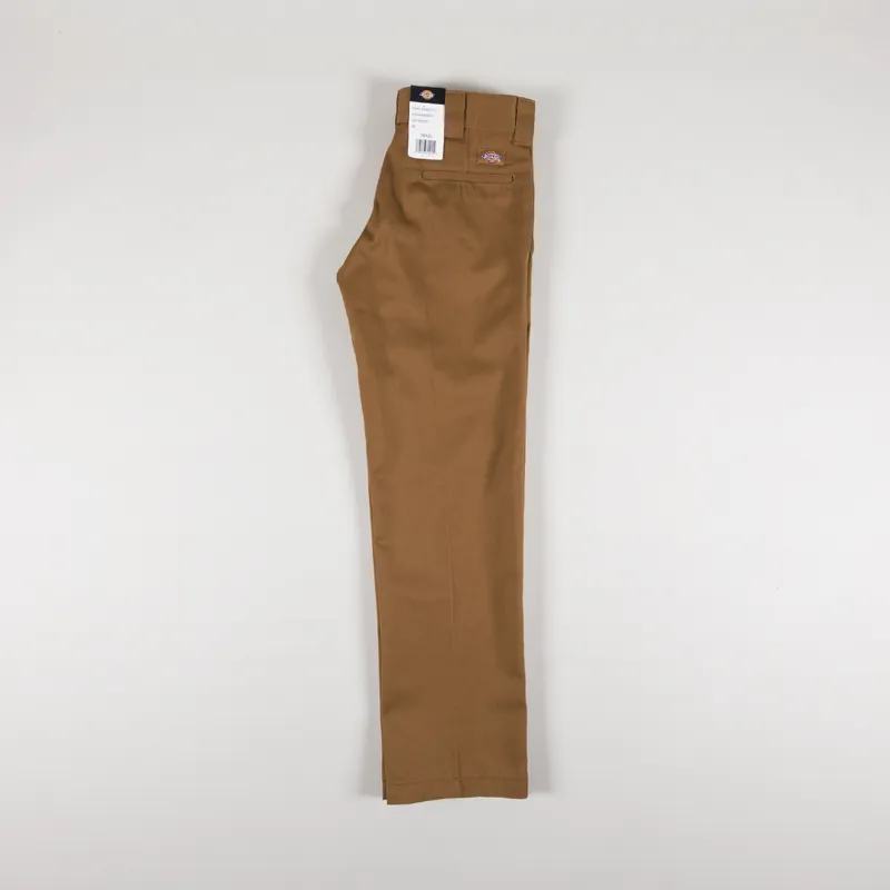 Dickies 873 Slim Straight Work Pant Recycled Brown Duck