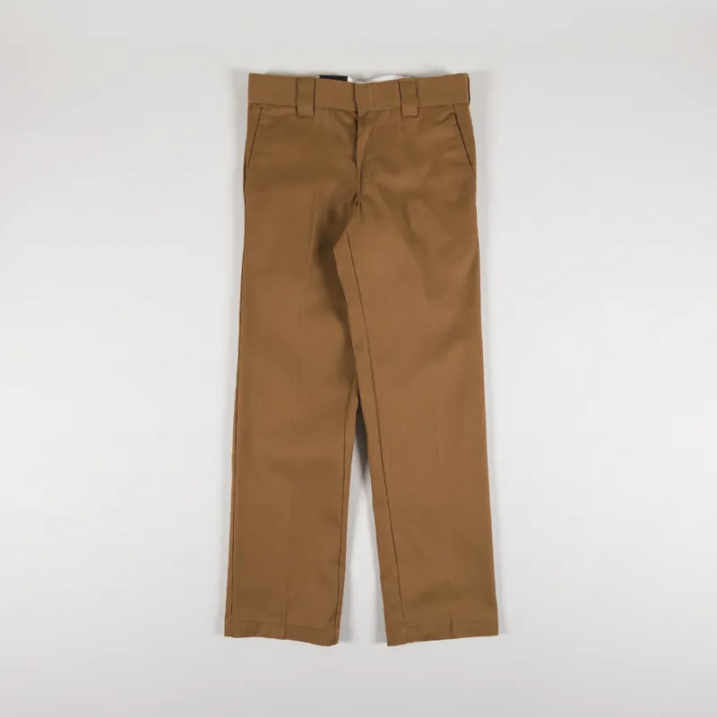 Dickies 873 Slim Straight Work Pant Recycled Brown Duck