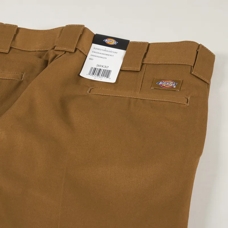 Dickies 873 Slim Straight Work Pant Recycled Brown Duck