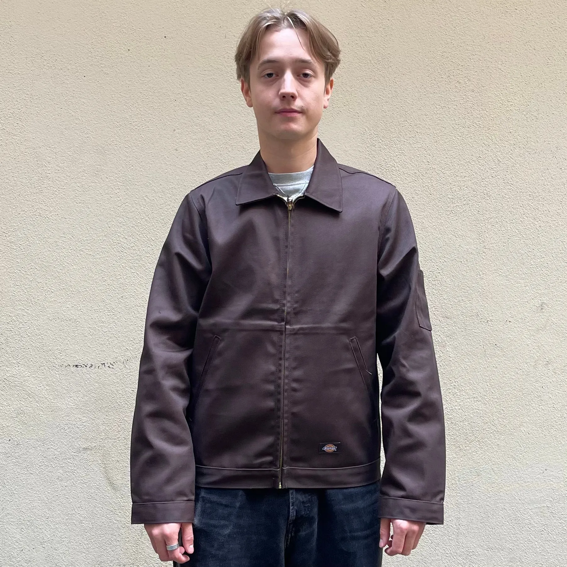 Dickies Unlined Eisenhower Jacket Brown