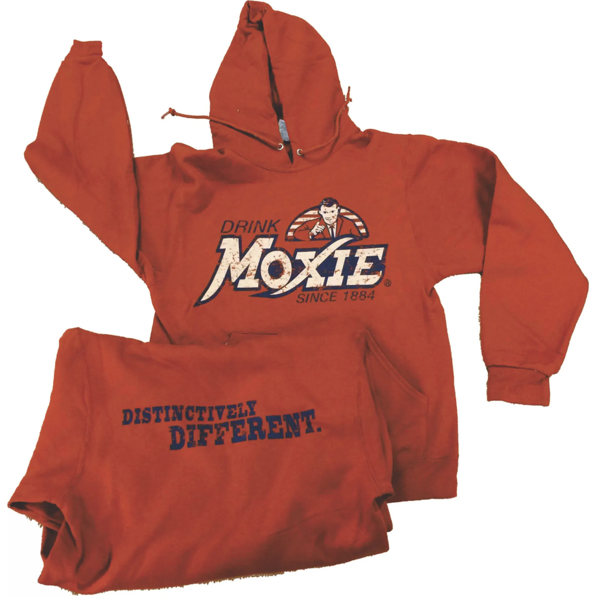 East Coast Printers Men's Drink Moxie Distressed Hoody