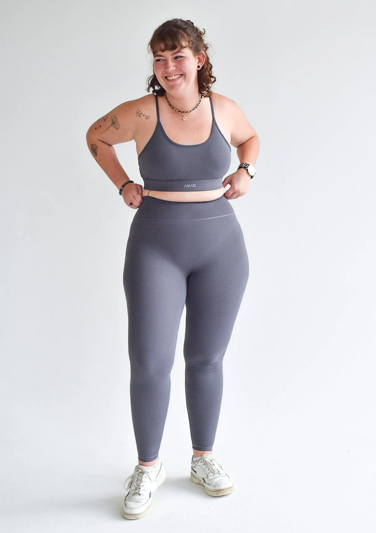 Essentials Leggings - Lavender Grey