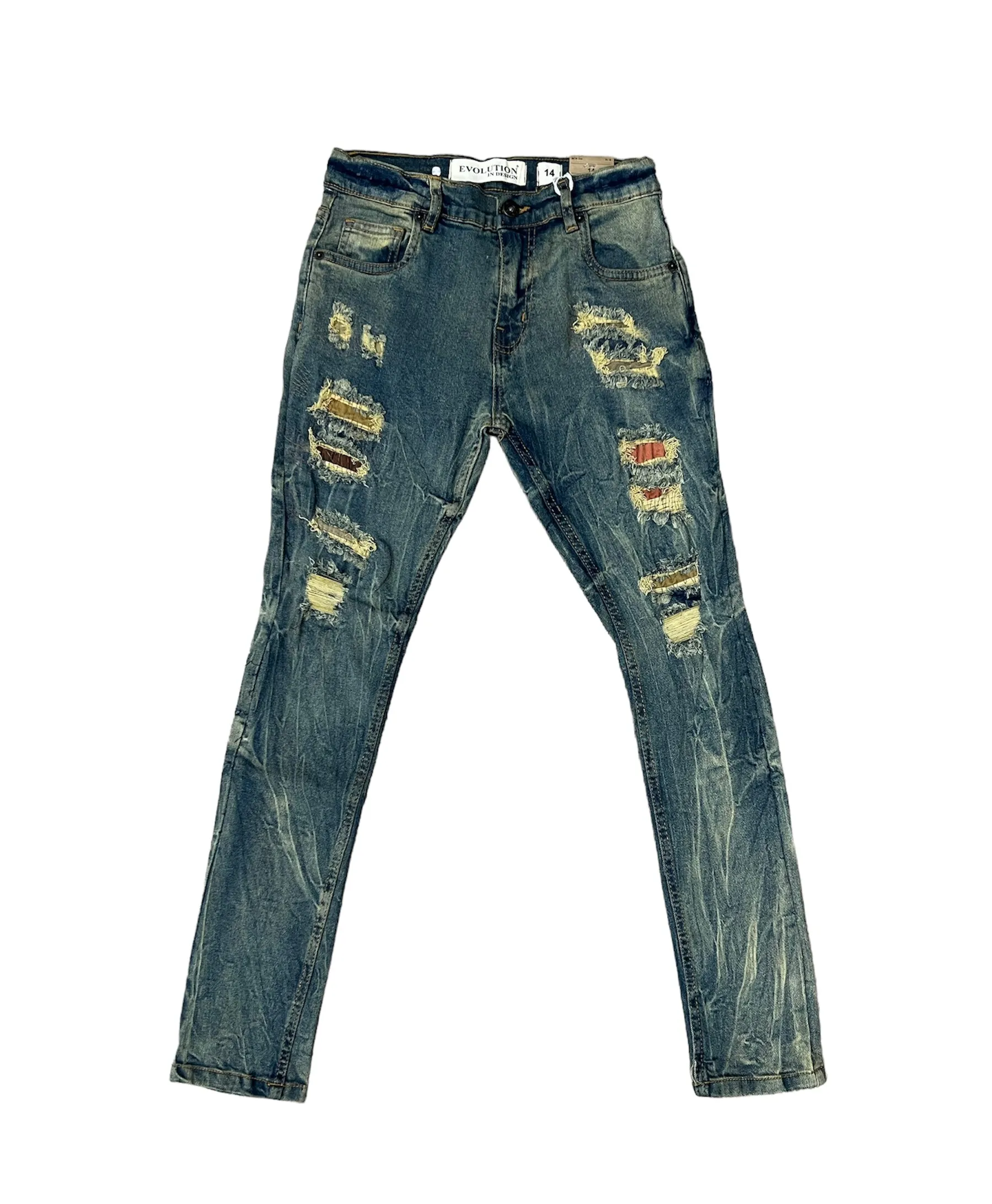 EVOLUTION RICH DENIM BOYS  LT.TINT JEANS