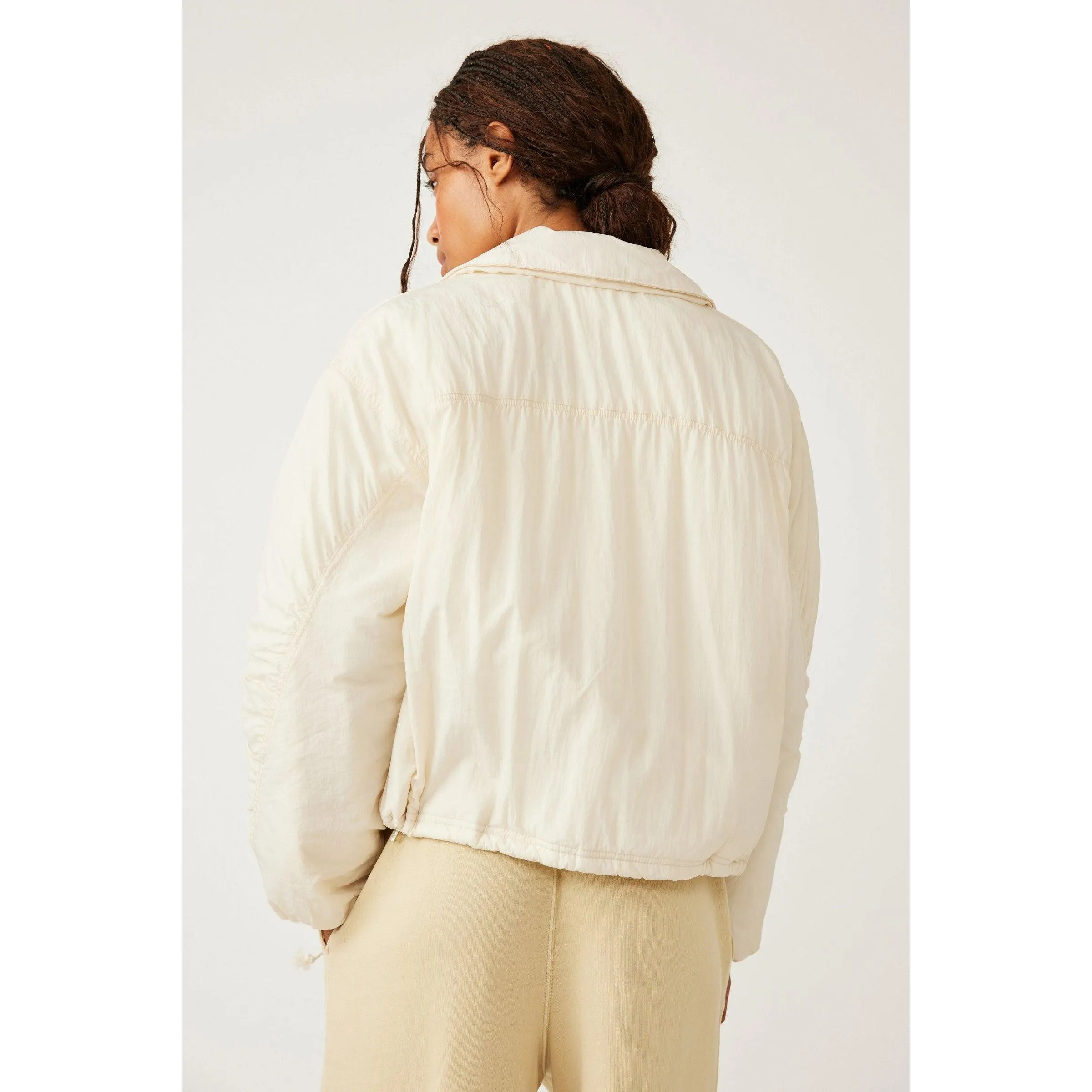 Free People Movement Women's Off The Bleachers Coaches Jacket