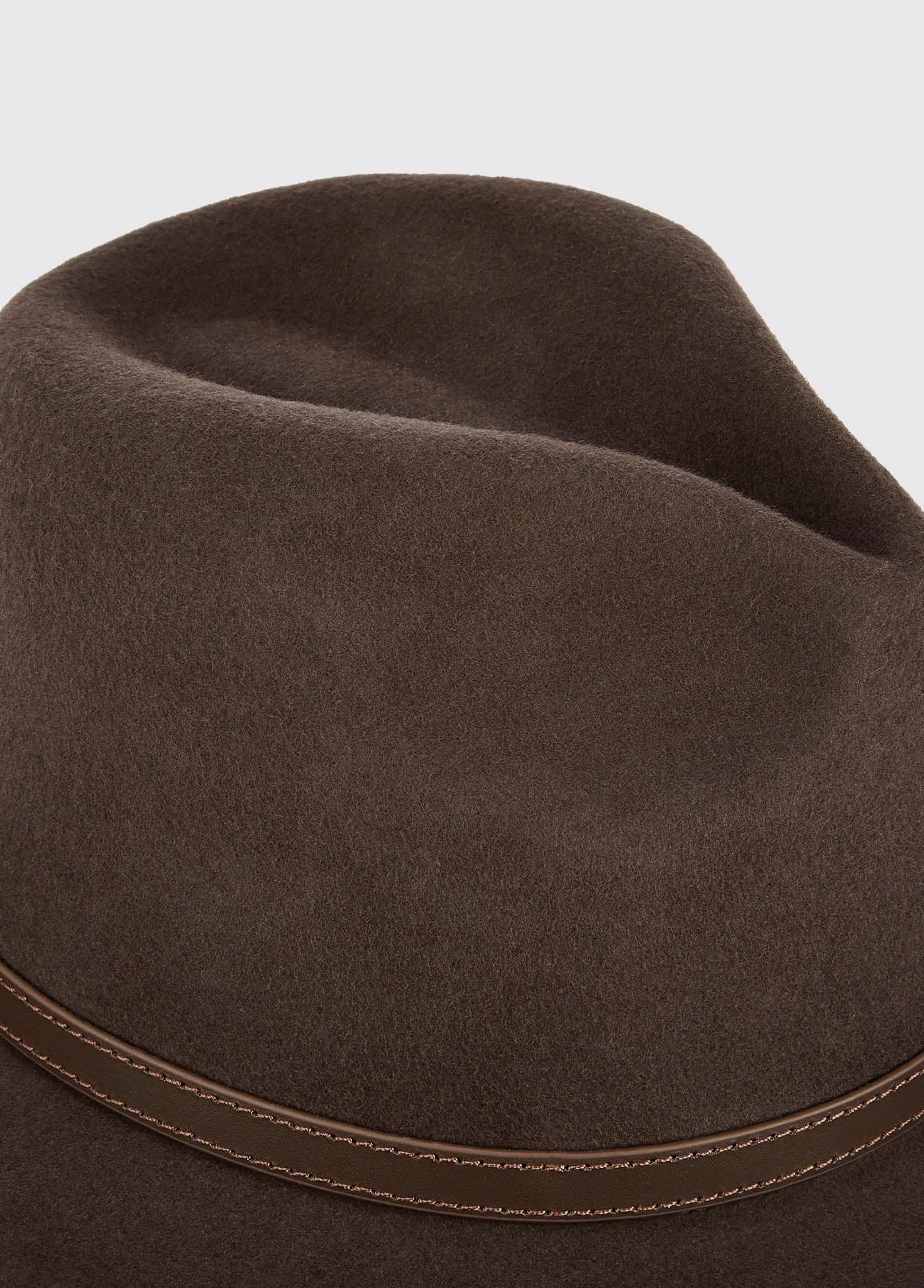 Frontier Fedora Hat - Brown