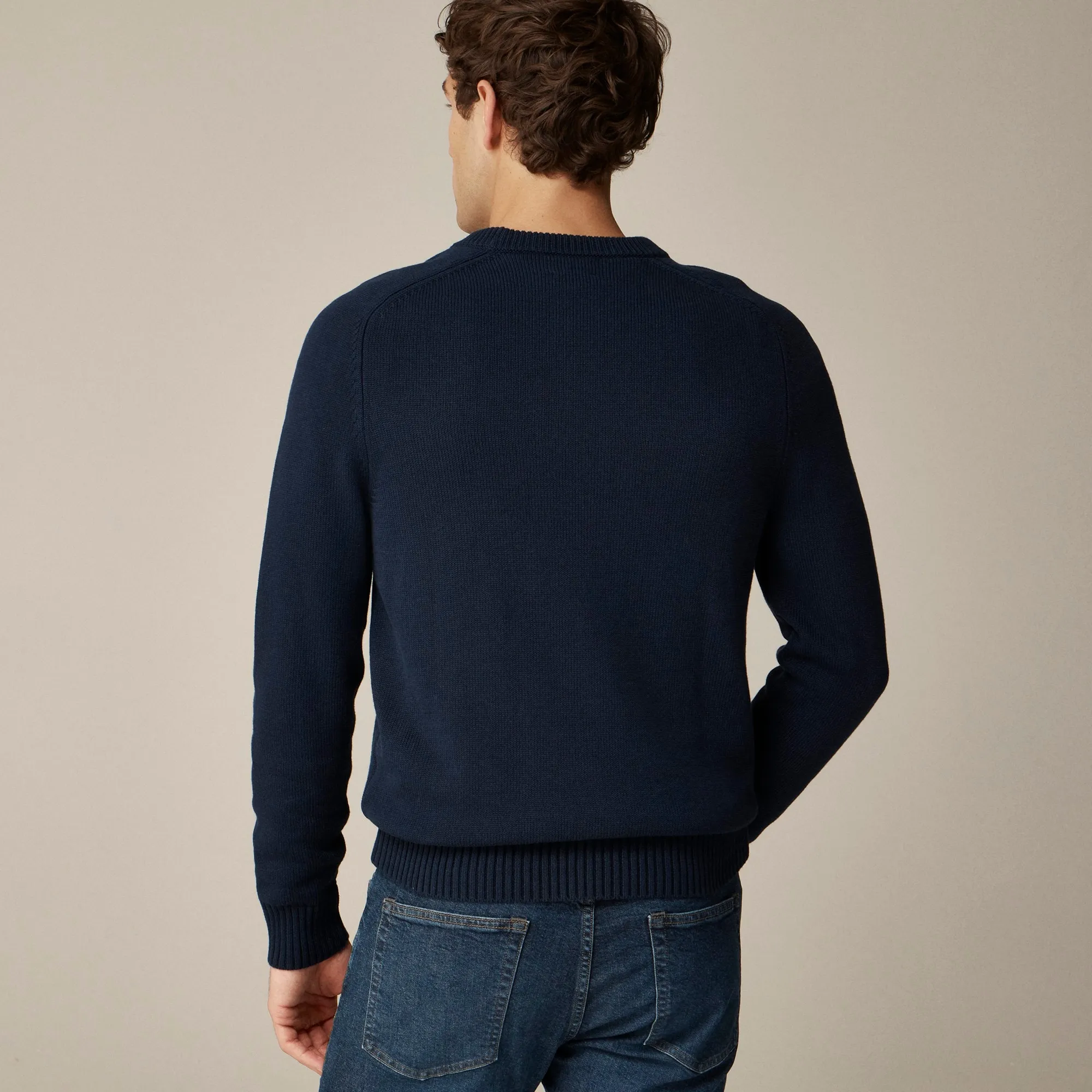 Heritage cotton crewneck sweater