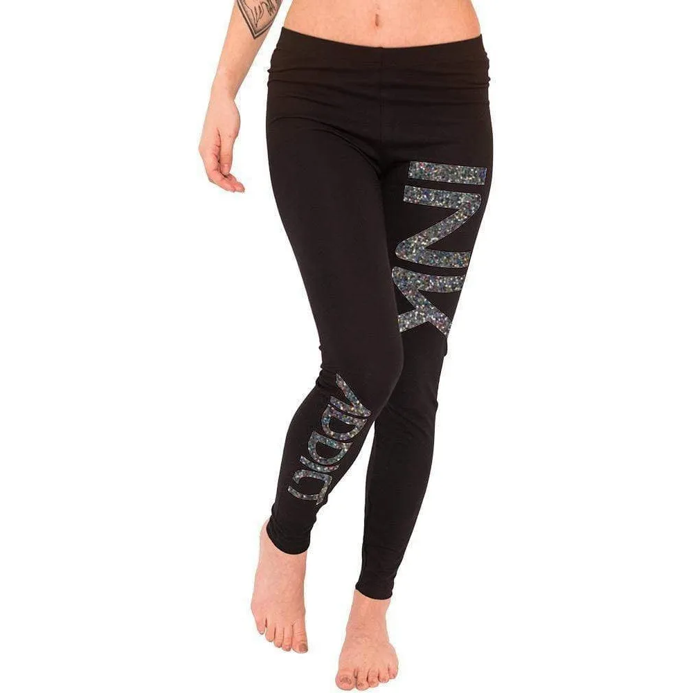 INK Glitter Black Leggings