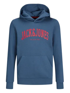 Jack & Jones Junior Boys Josh Sweat Hoody - Ensign Blue