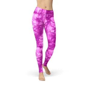 Jean Pink Batik Leggings