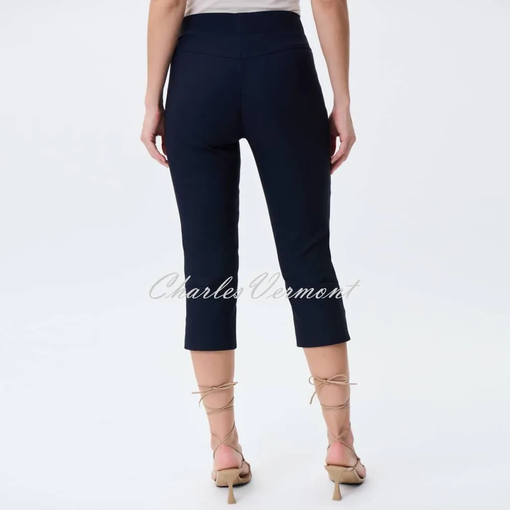 Joseph Ribkoff Cropped Trouser - Style 231124 (Midnight Blue)