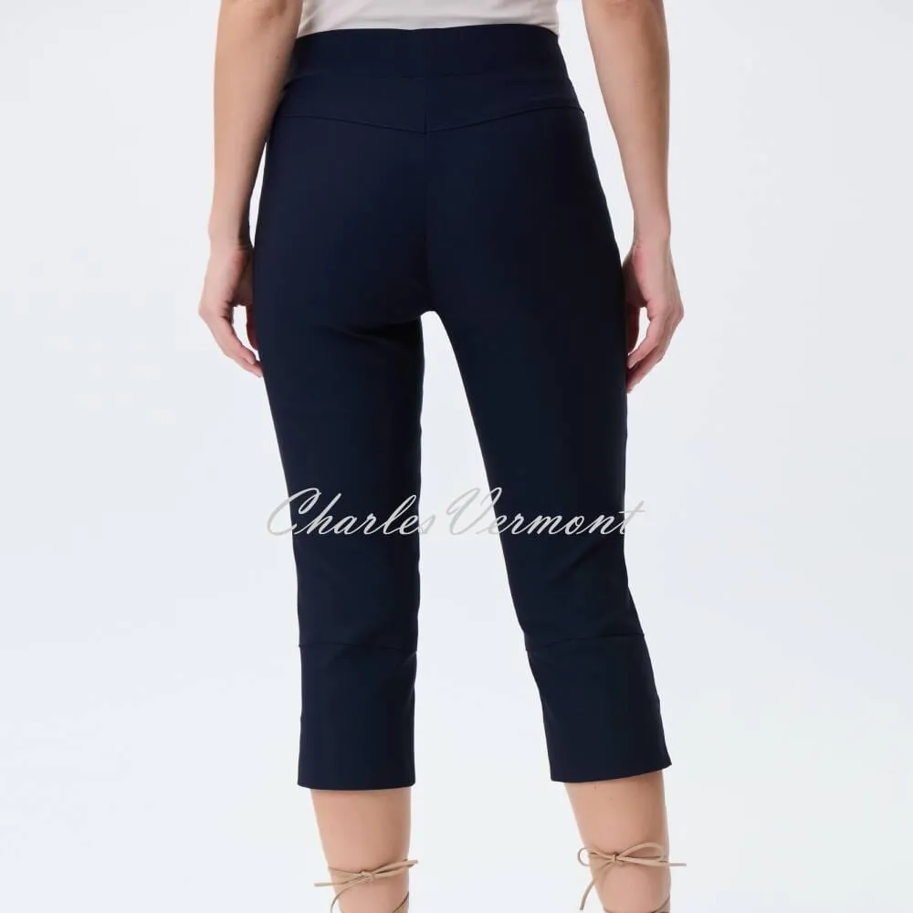 Joseph Ribkoff Cropped Trouser - Style 231124 (Midnight Blue)