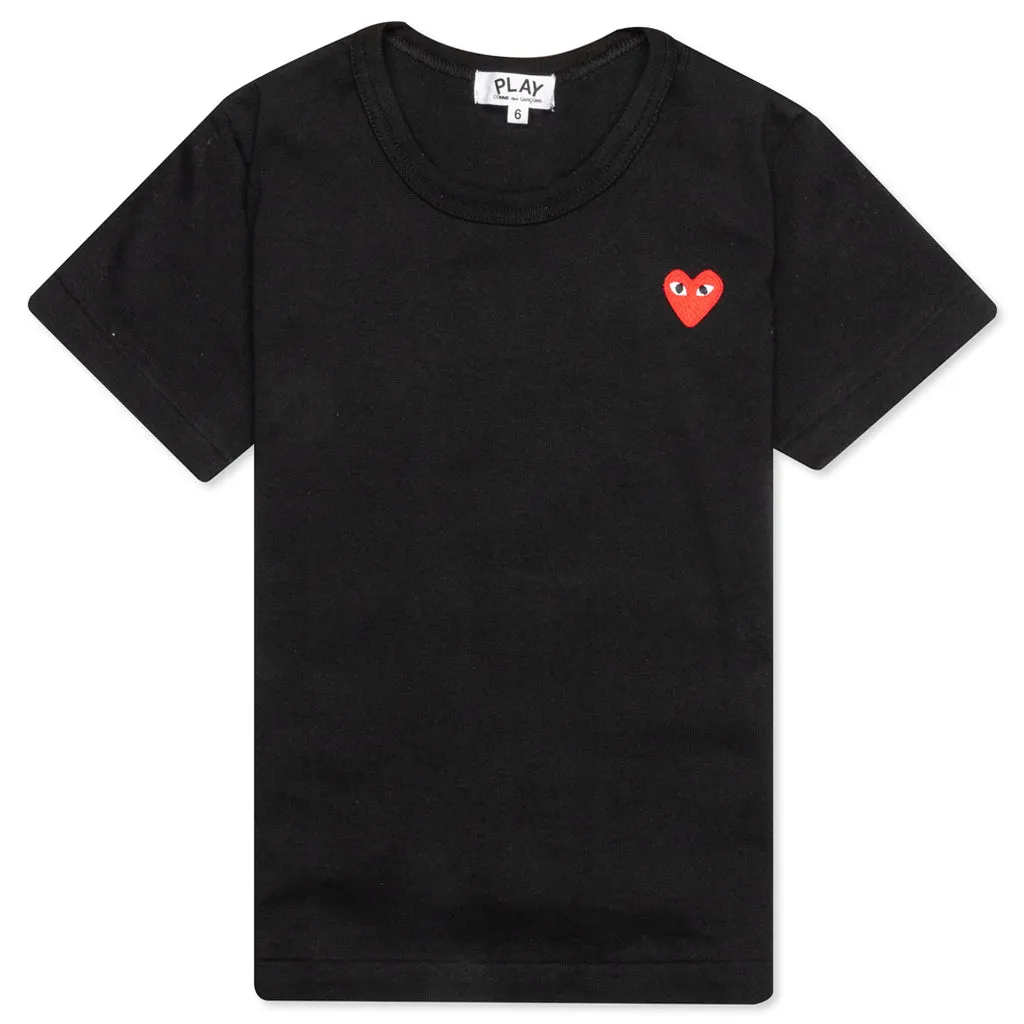 Kid's Emblem T-Shirt - Black