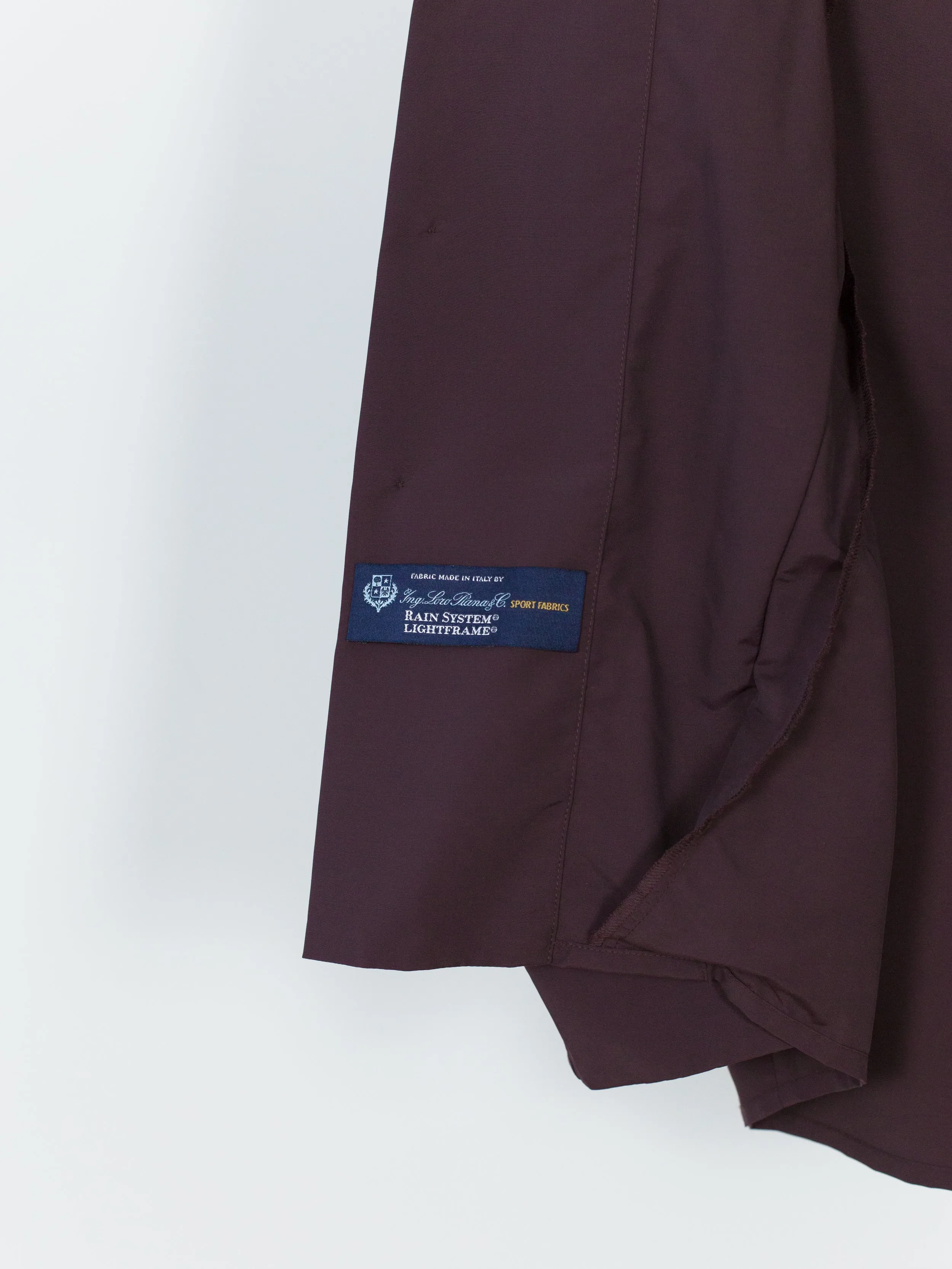 Kiko Kostadinov SS18 00042018 Maroon 'Cubist' Overshirt