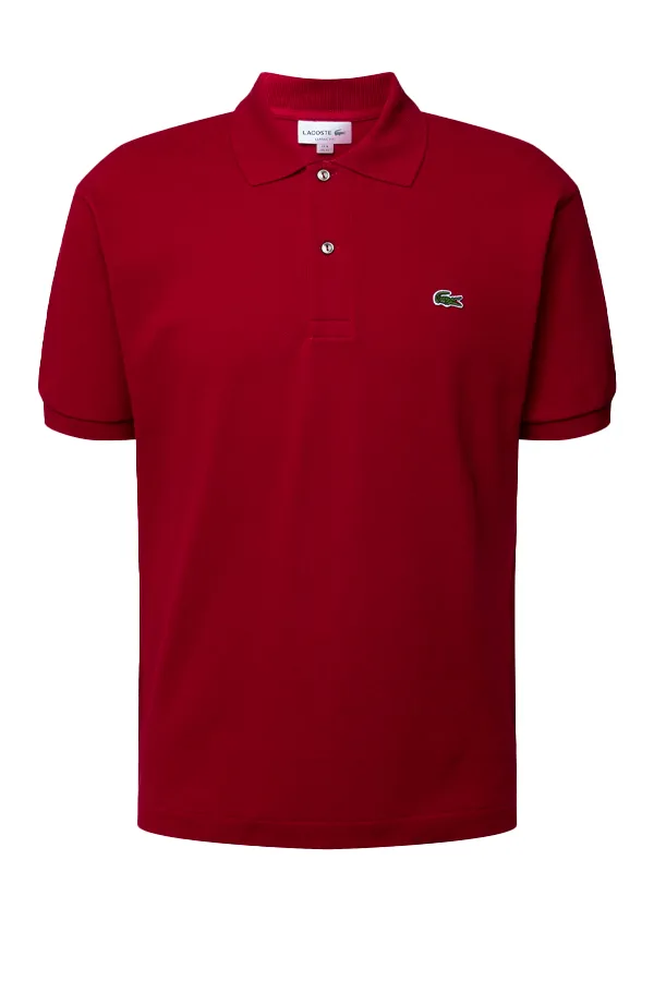 Lacoste Classic S/S Polo Piké Bordeaux Red