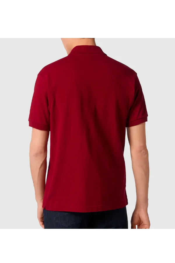 Lacoste Classic S/S Polo Piké Bordeaux Red