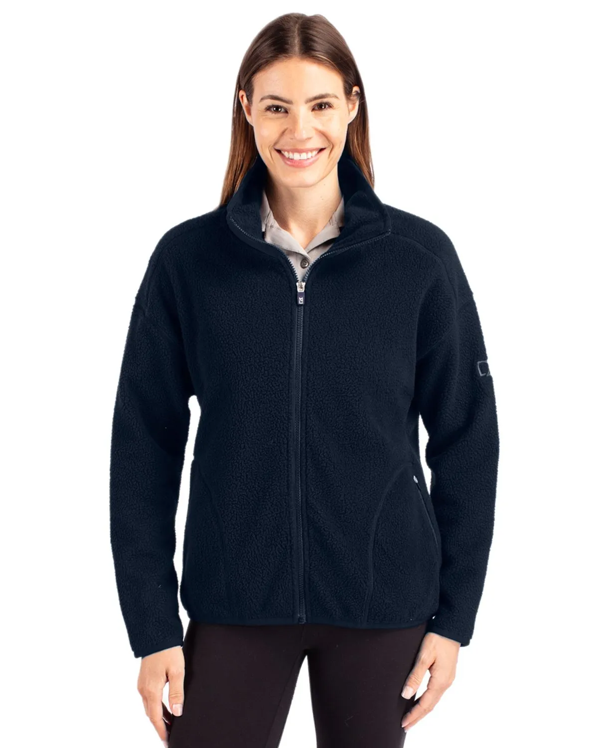 Ladies Cascade Eco Sherpa Full Zip Jacket