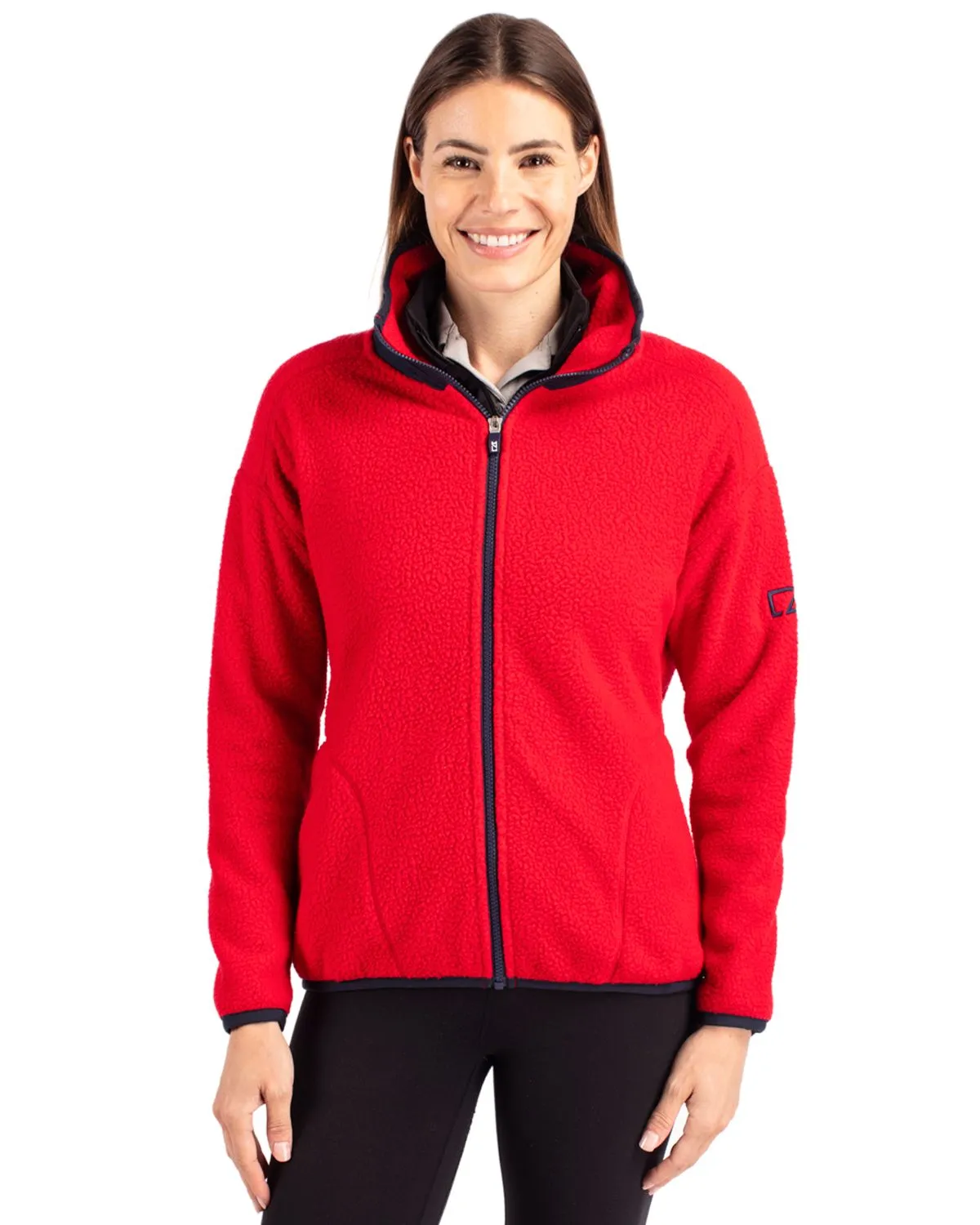 Ladies Cascade Eco Sherpa Full Zip Jacket