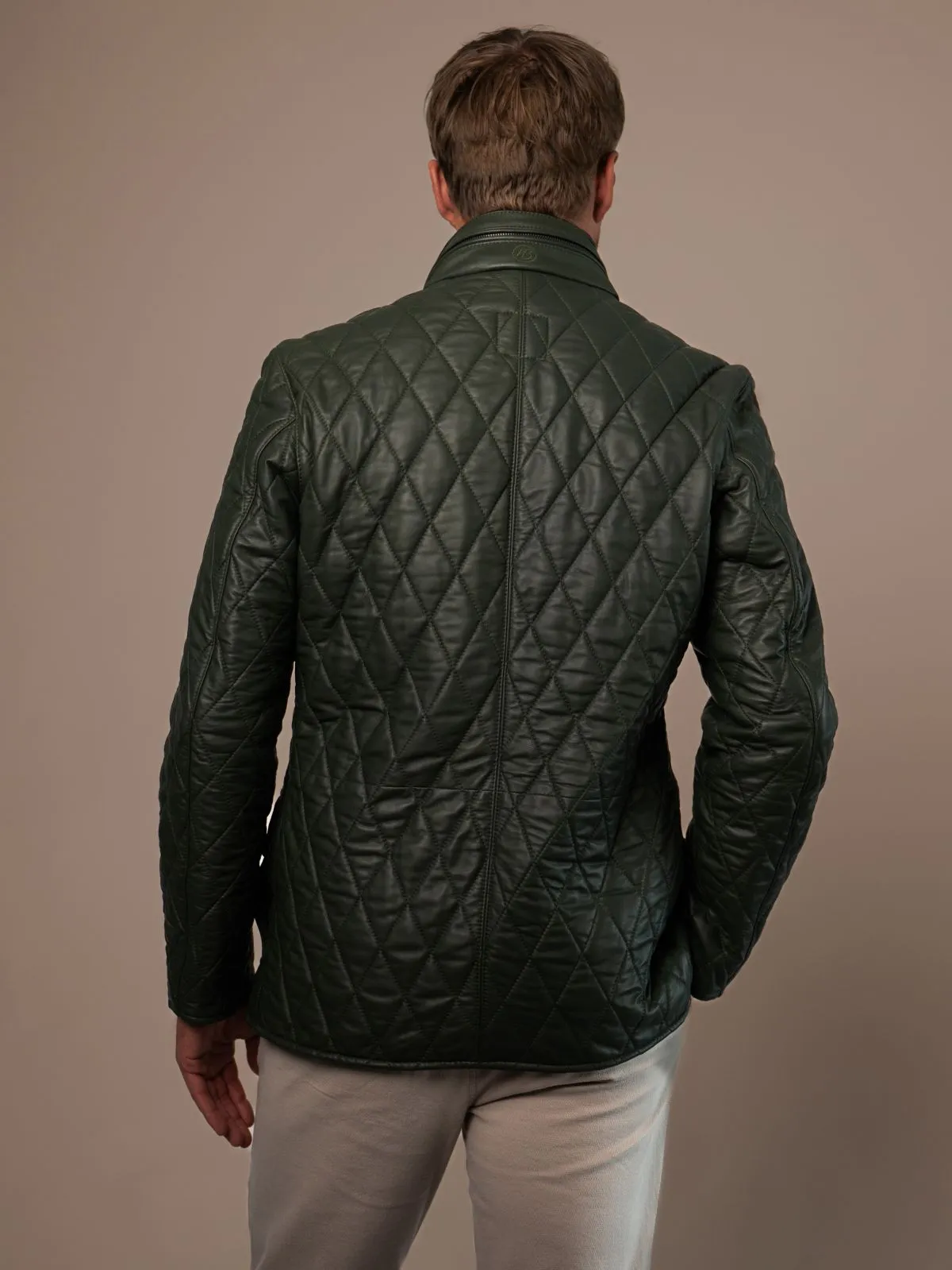 Lancaster Mens Quilted Leather Jacket, 2.899,00 €