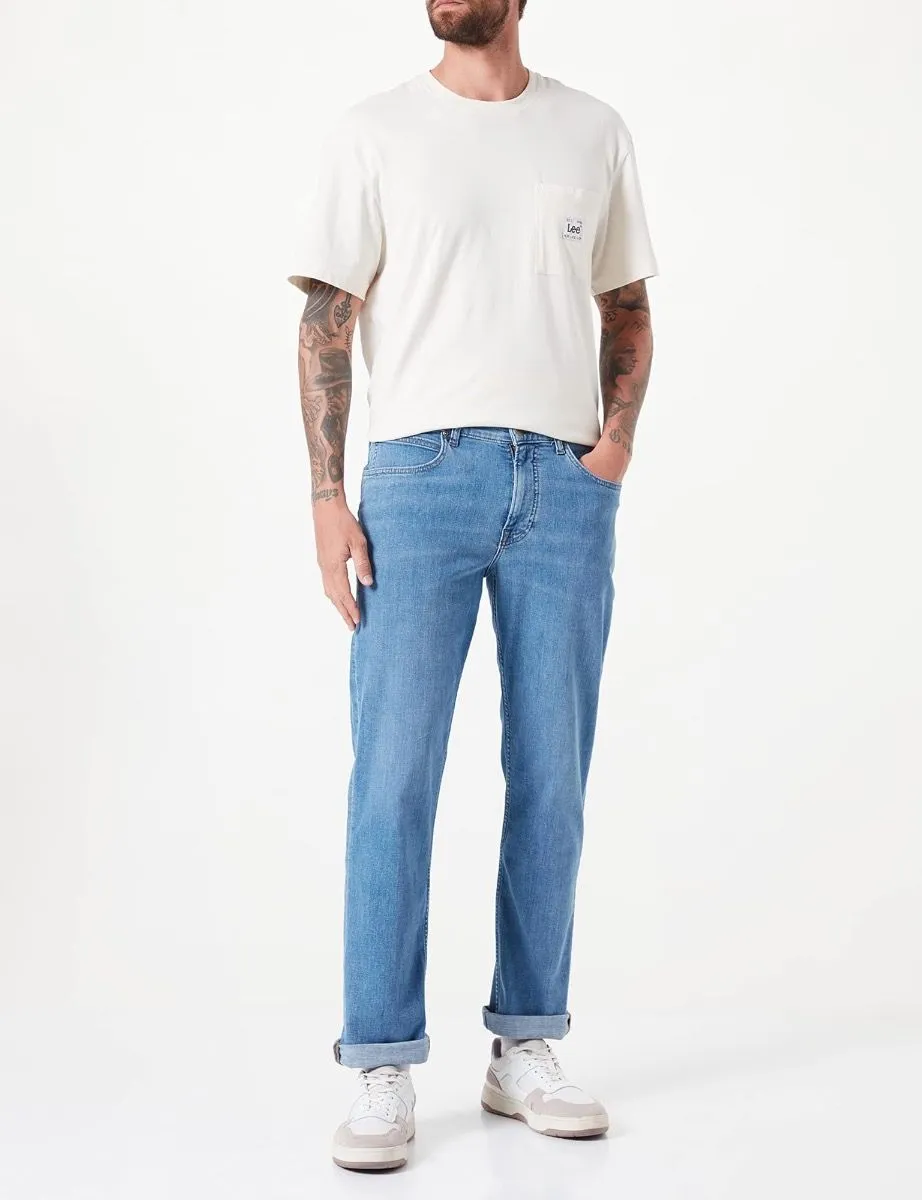 Lee Brooklyn Denim Stretch Jeans Manhattan Mid