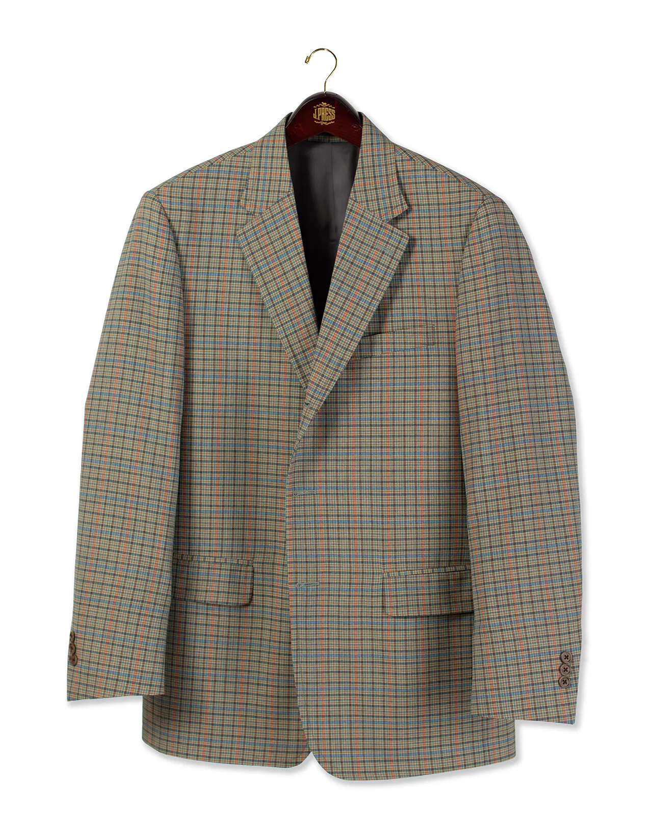 LIGHT GREEN CHECK/MULTI PANES SPORT COAT