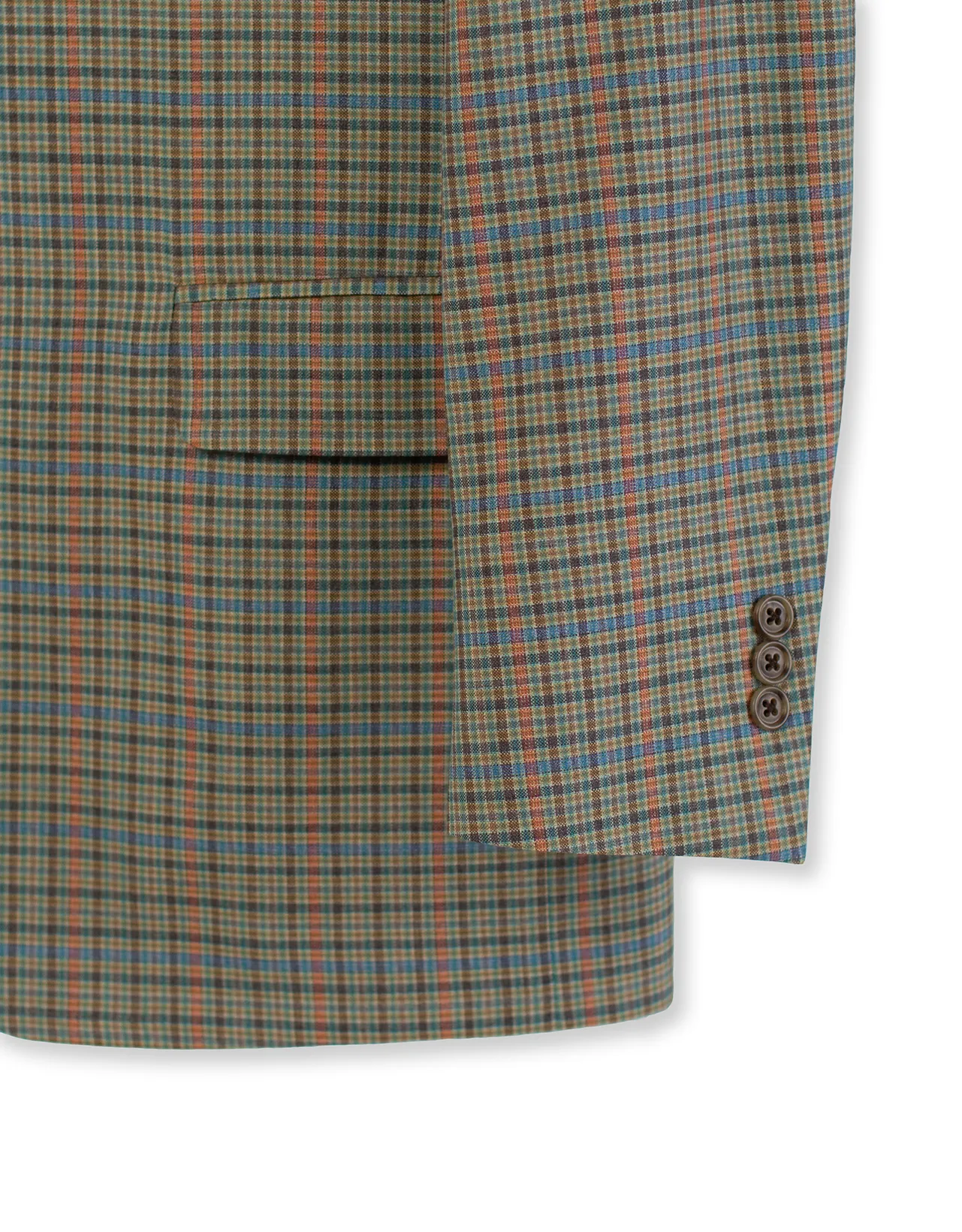 LIGHT GREEN CHECK/MULTI PANES SPORT COAT