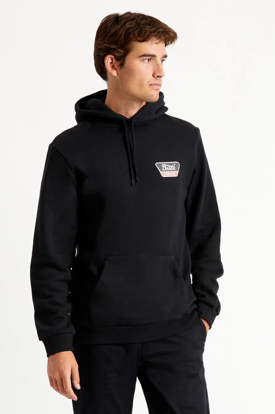 Linwood Hood Fleece - Black