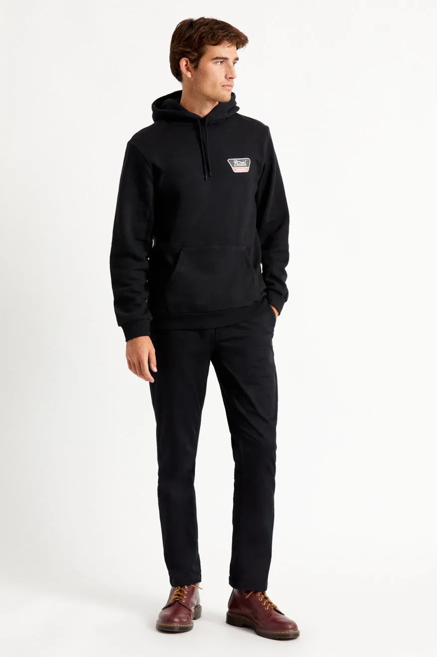 Linwood Hood Fleece - Black