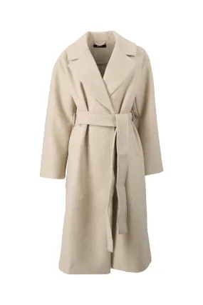 Long belted coat