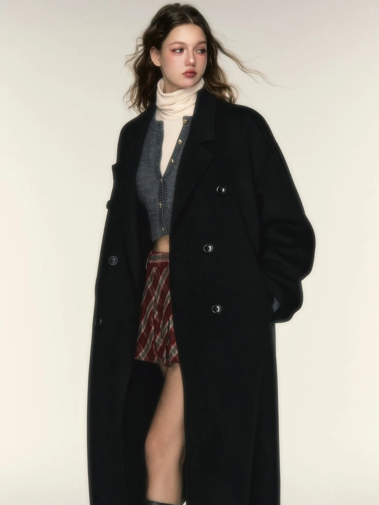 Loose Long Chester Coat