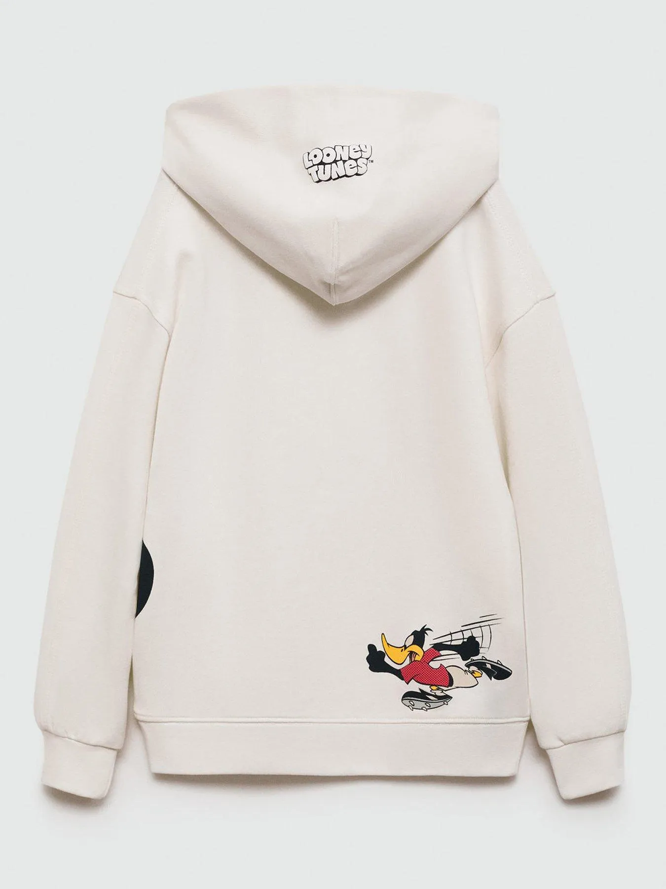 Mango Boys Looney Tunes Hoody - Light Cream