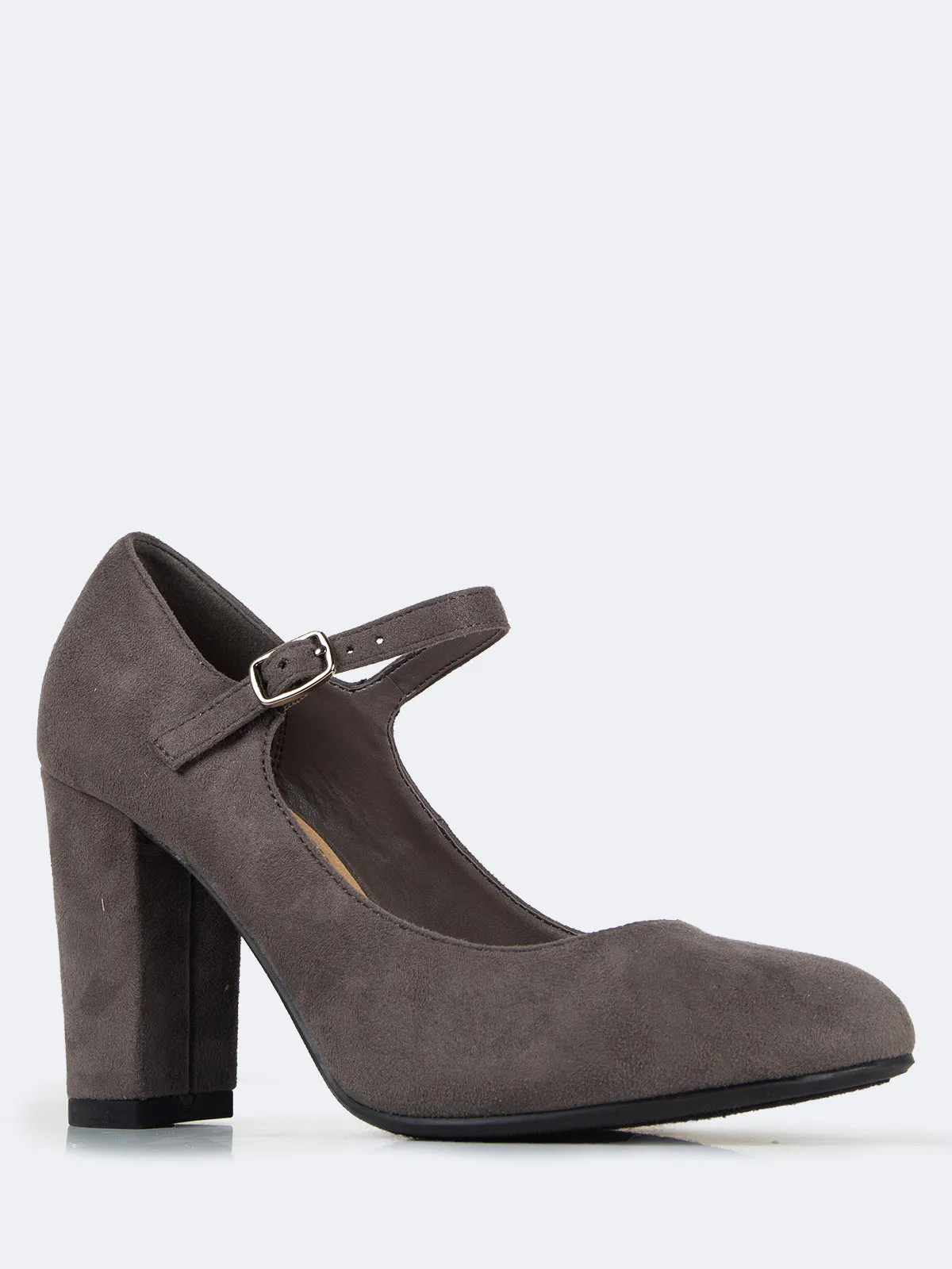 Mary Jane Round Toe Heel