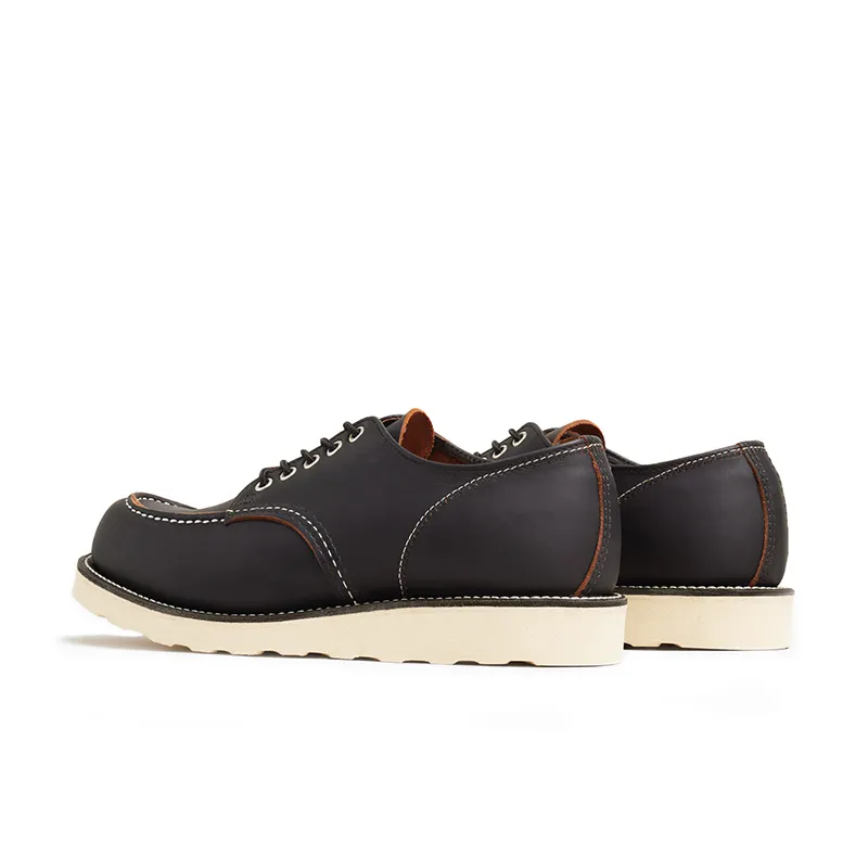 Men’s Leather Shoes for All Seasons, Black Low-Top 