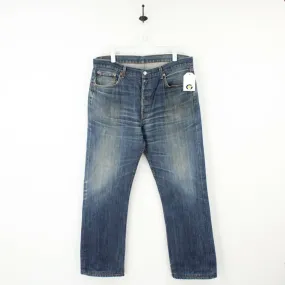 Mens LEVIS 501 Jeans Mid Blue | W38 L32