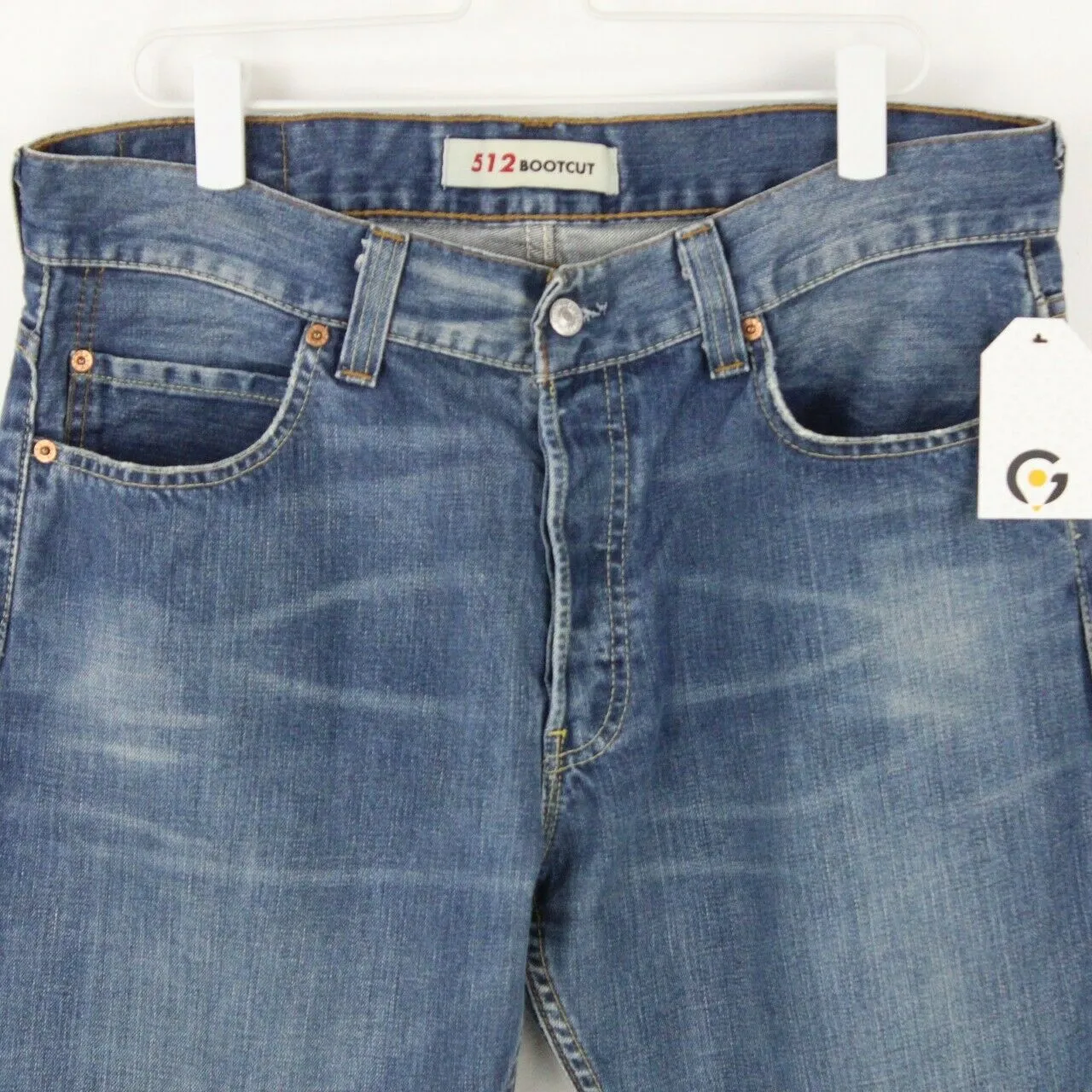 Mens LEVIS 512 Jeans Mid Blue | W36 L34