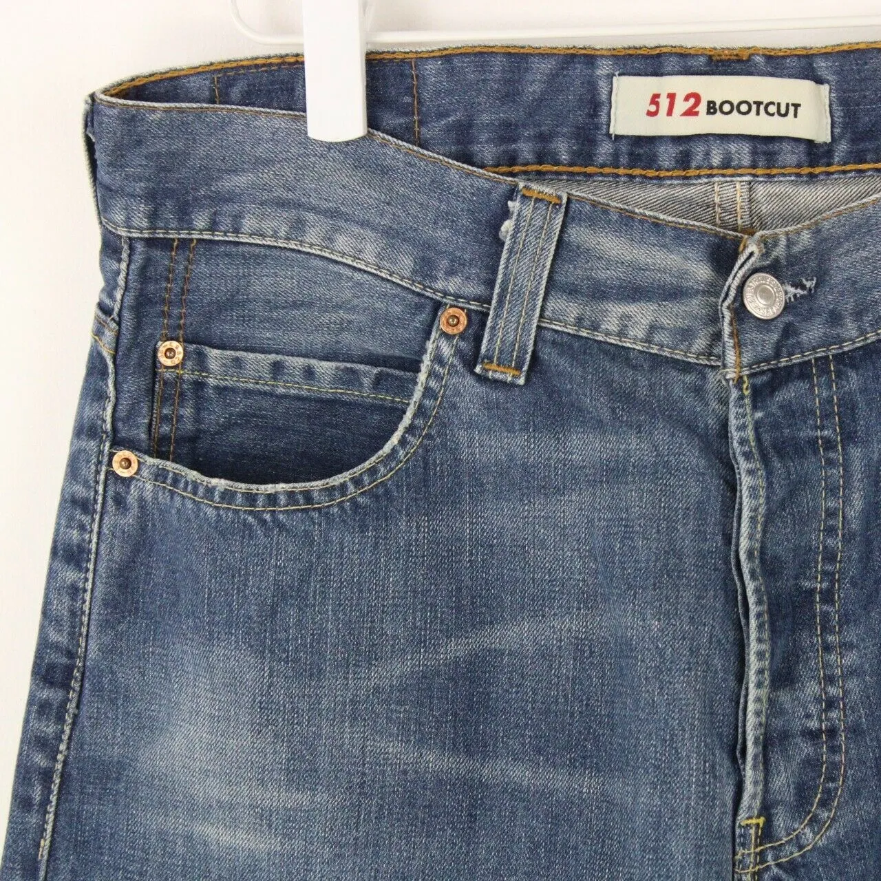 Mens LEVIS 512 Jeans Mid Blue | W36 L34