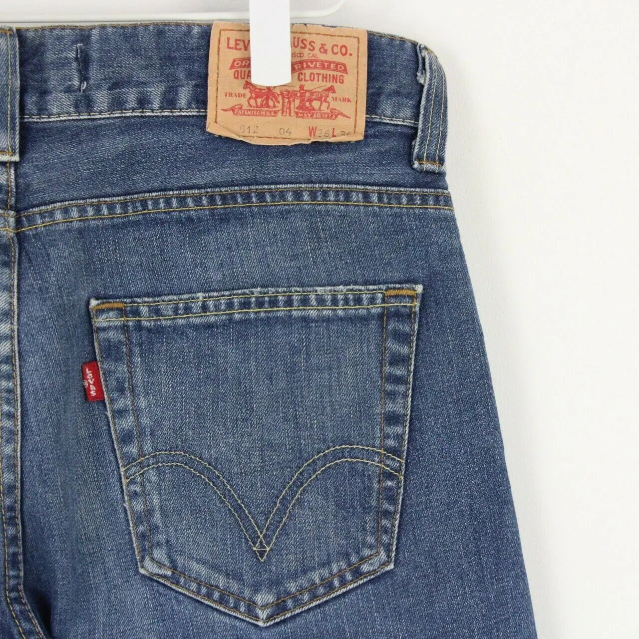 Mens LEVIS 512 Jeans Mid Blue | W36 L34