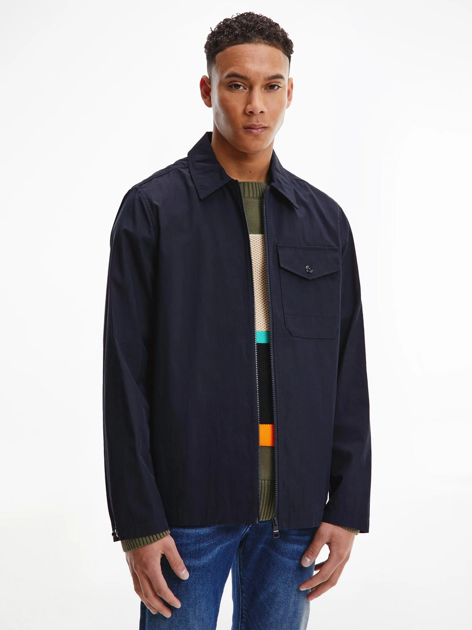 Mens Tommy Hilfiger Packable Jacket in Desertsky