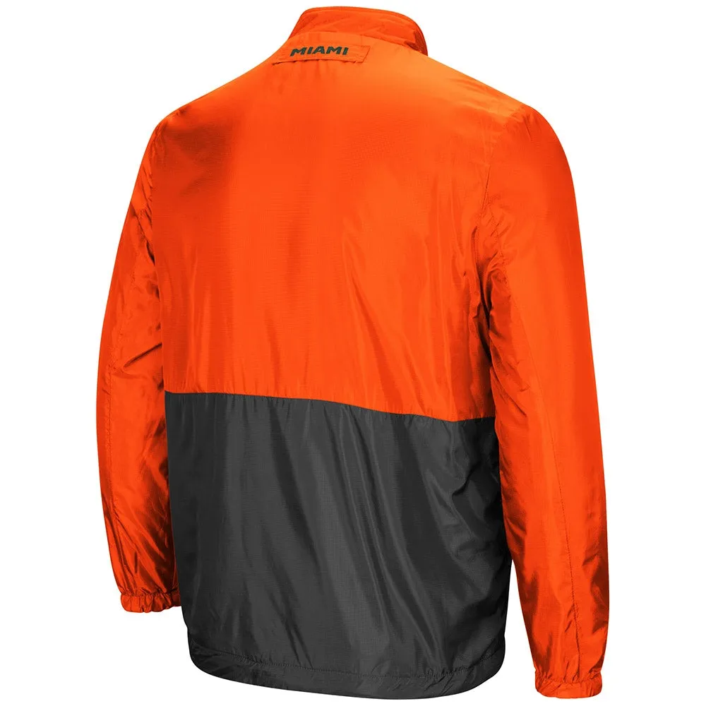 Miami Hurricanes Halfback Reversible Polar Fleece/Rain Jacket