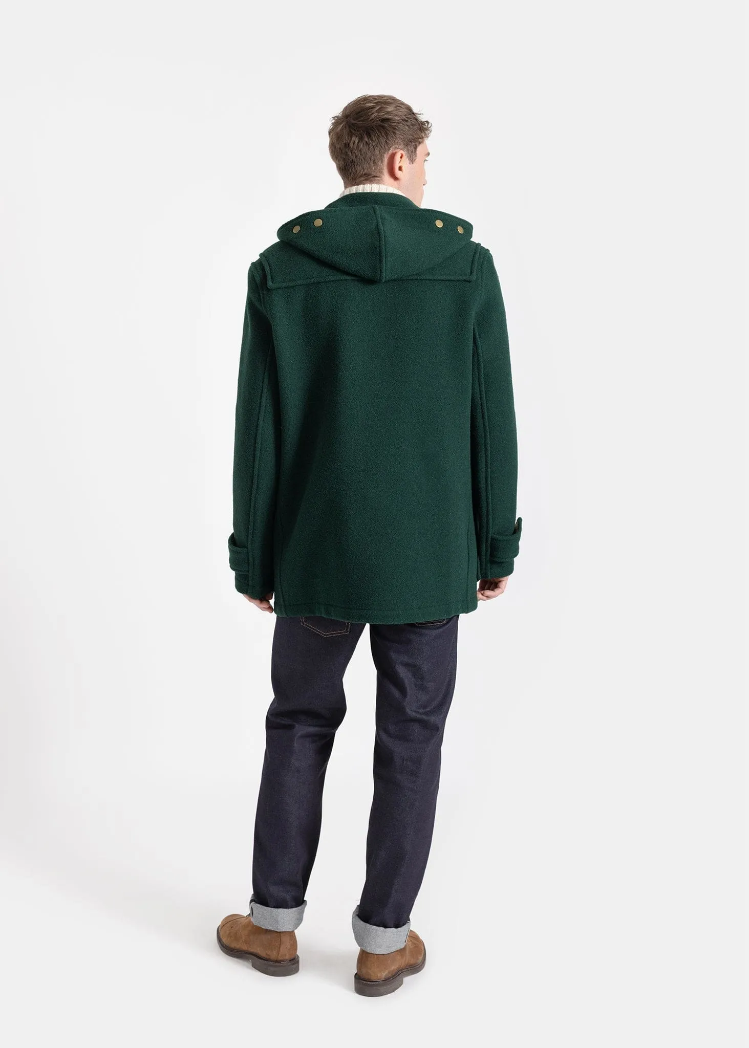 Mid Monty Duffle Coat Pine Green