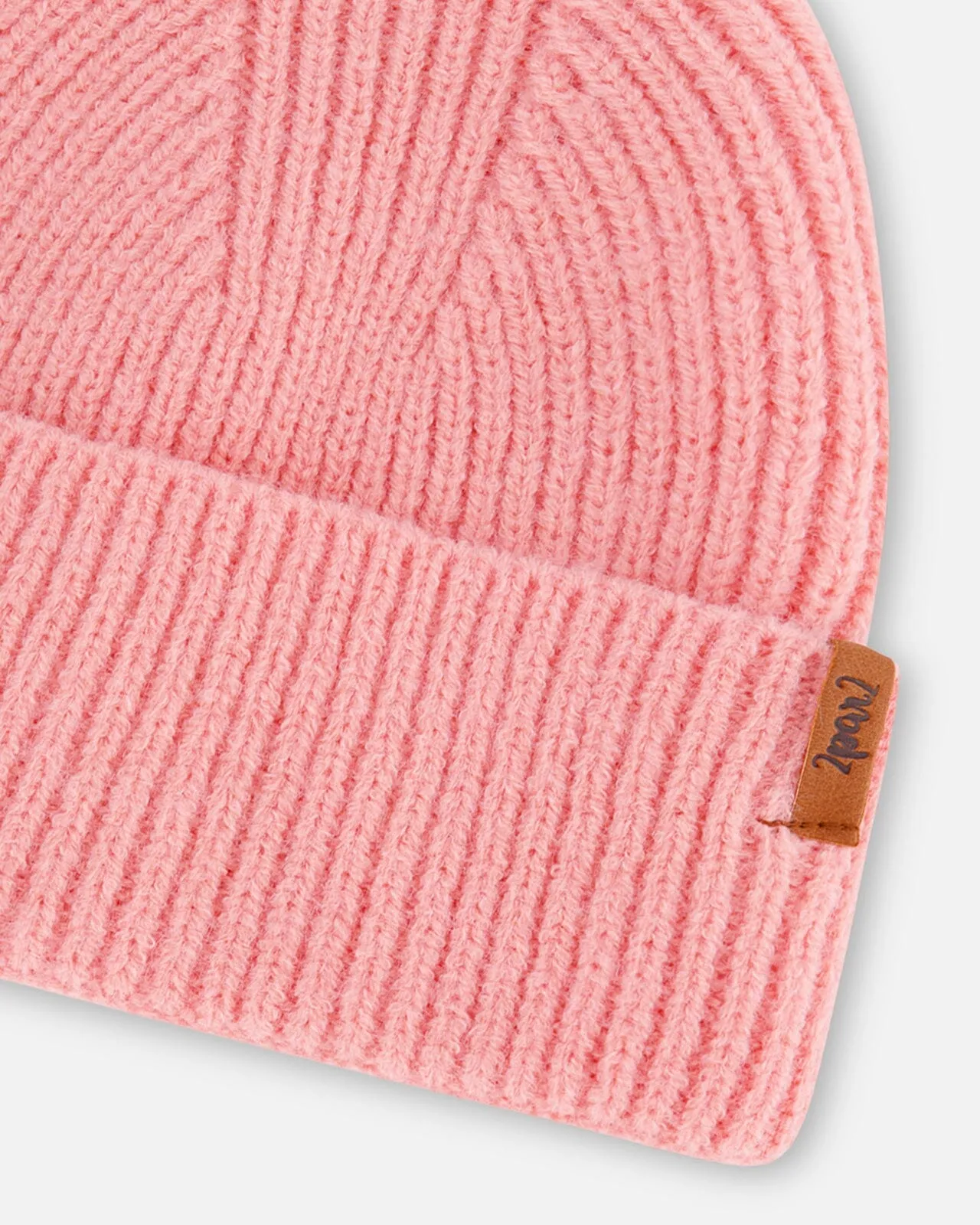 Mid-Season Knit Hat Pink