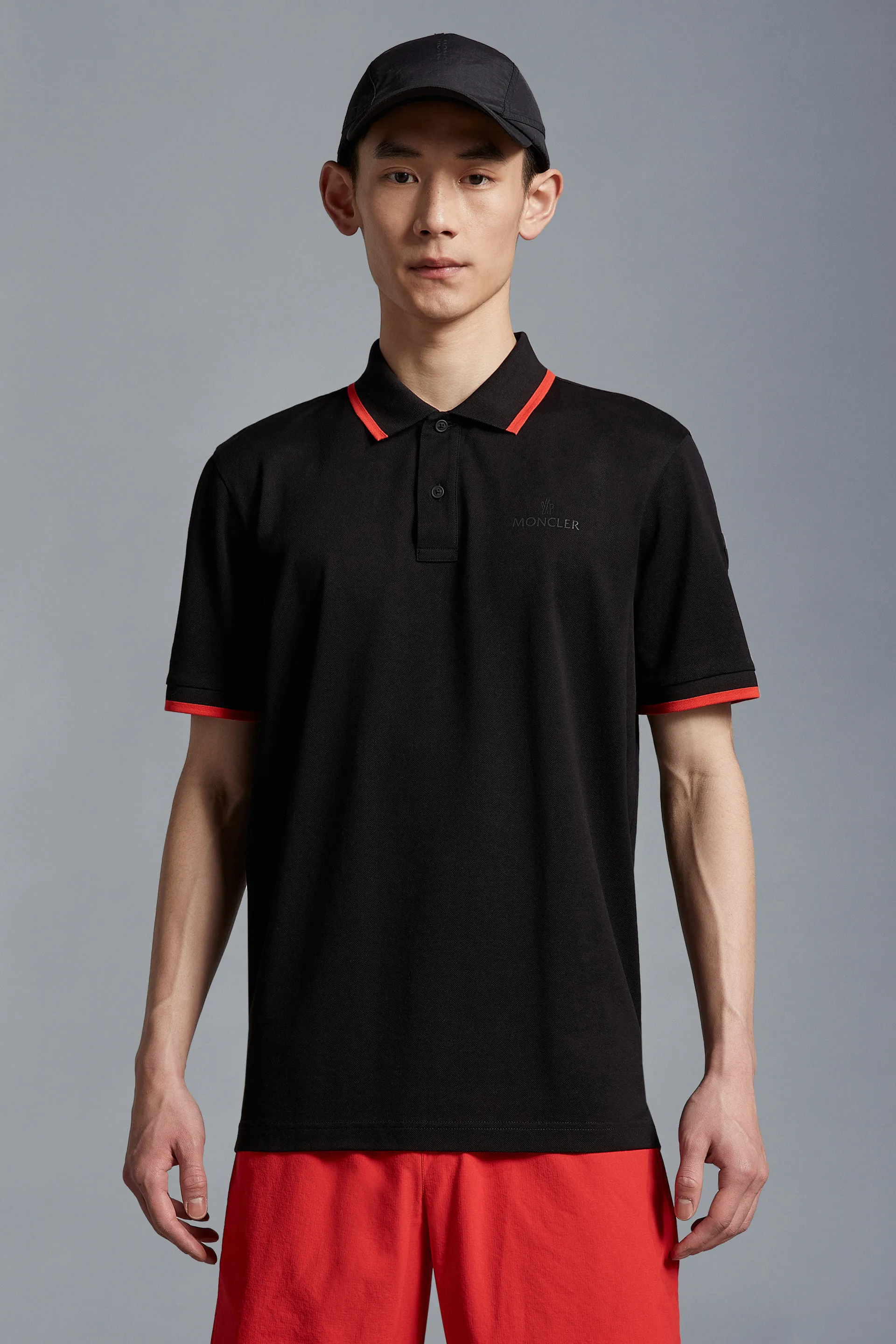 MONCLER  |Street Style Plain Short Sleeves Logo