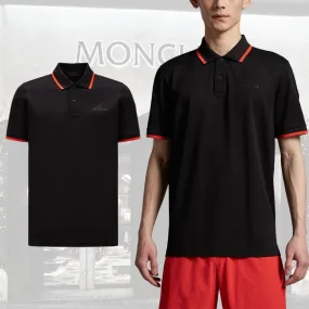 MONCLER  |Street Style Plain Short Sleeves Logo