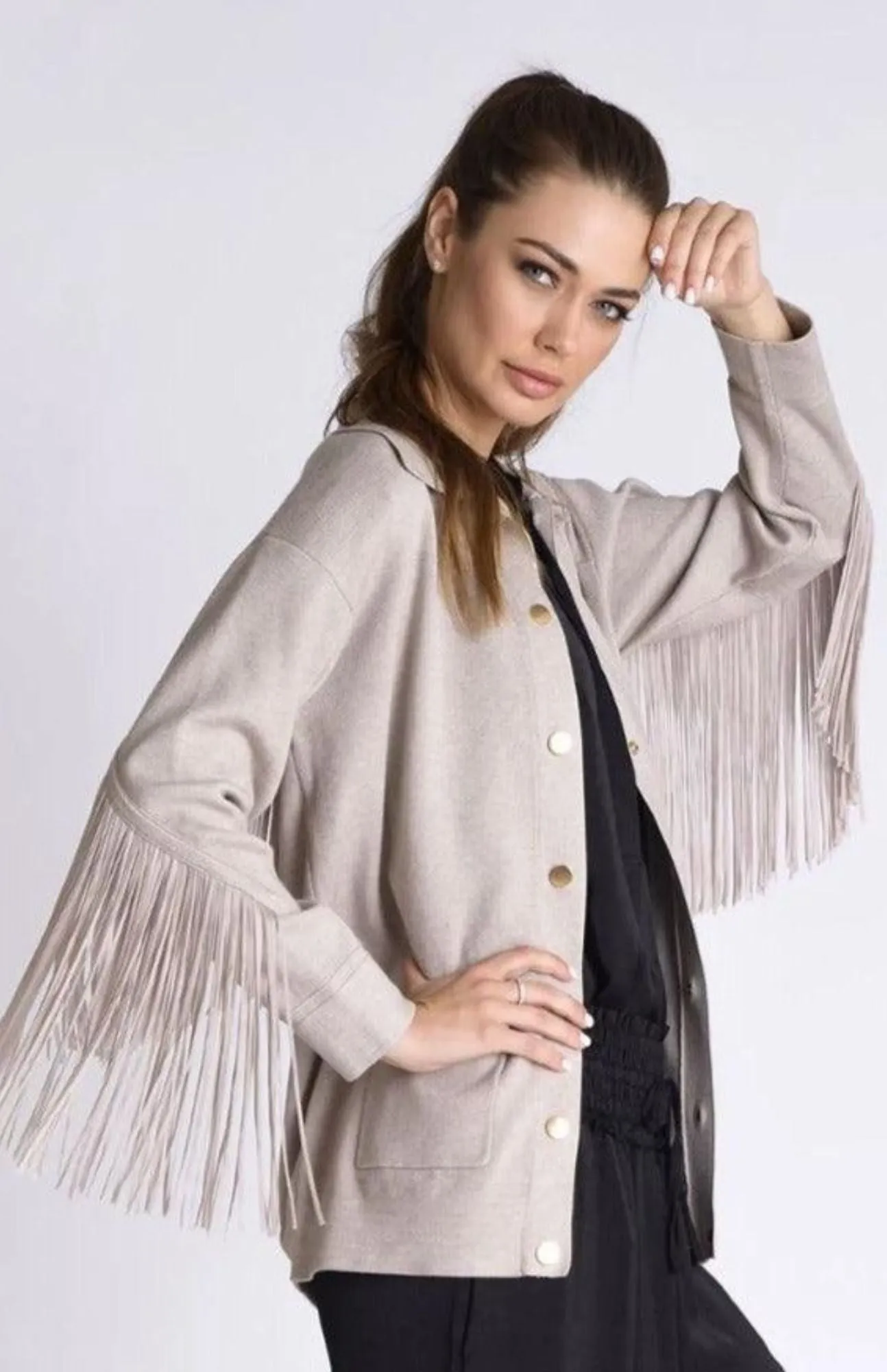 Muche et Muchette - Yellowstone fringe Jacket