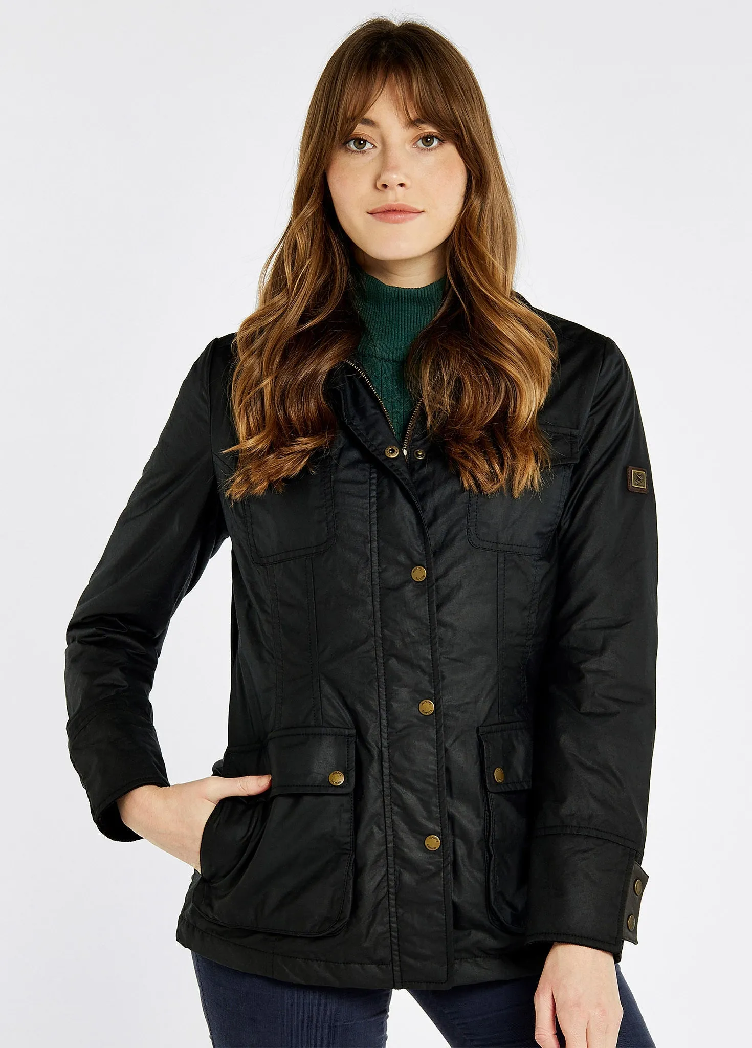 Munsboro Wax Jacket - Black