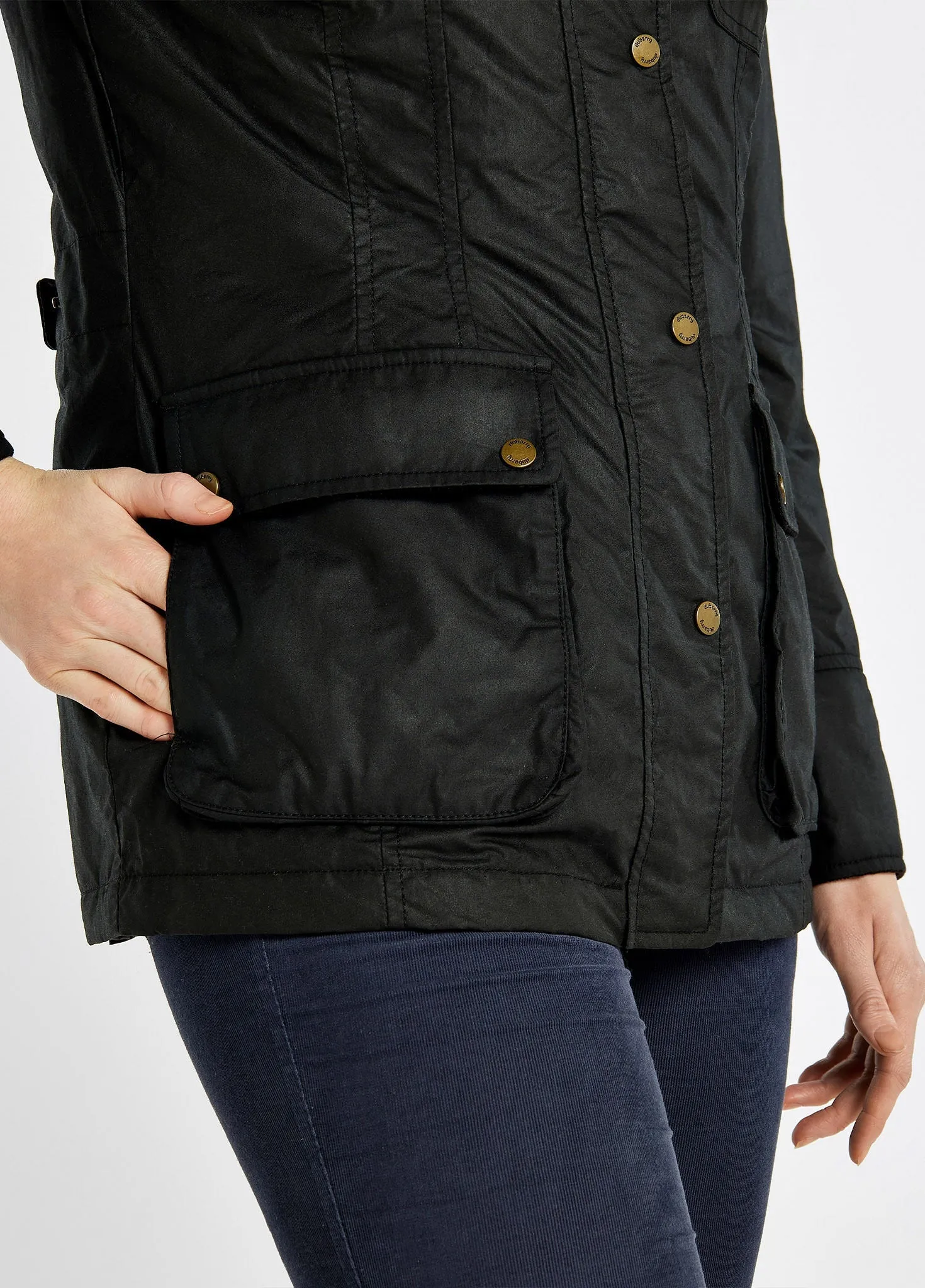 Munsboro Wax Jacket - Black