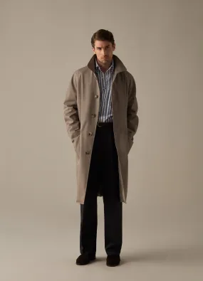 Nelson Raglan Coat - Taupe