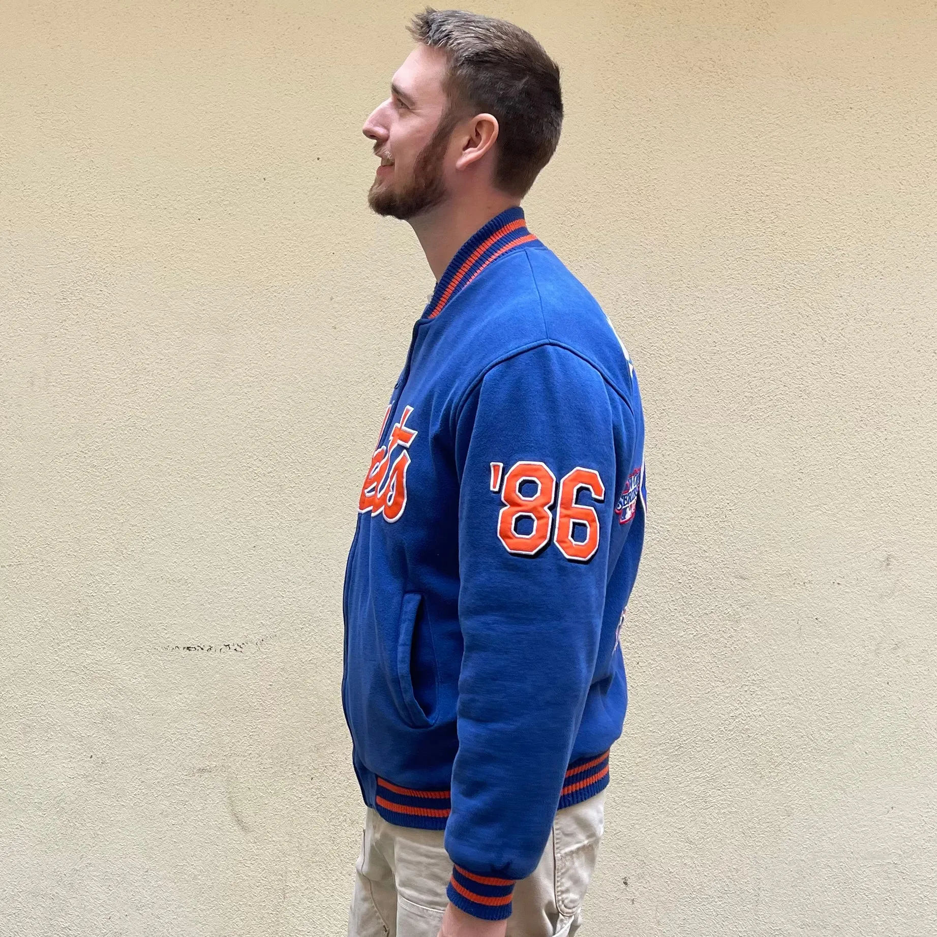 New York Mets World Series Baseball Jacket